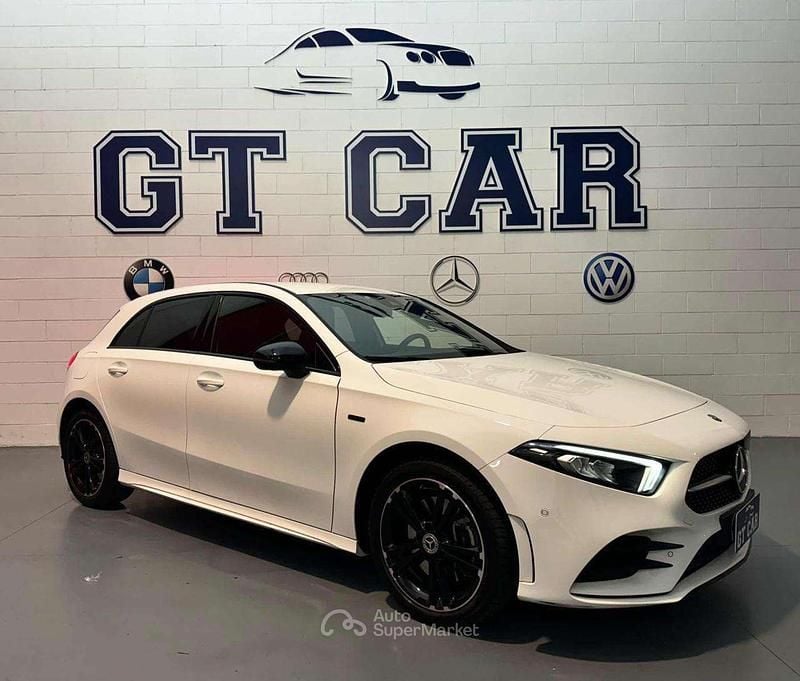 Usata Mercedes A250 Premium 160 CV (117 kW) 2020 Bianco Berlina