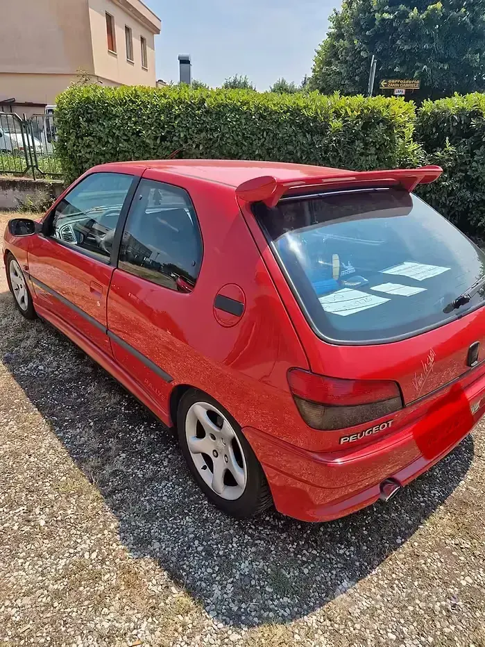 Usata Peugeot 306 163 CV (119 kW) 1998 Rosso Berlina
