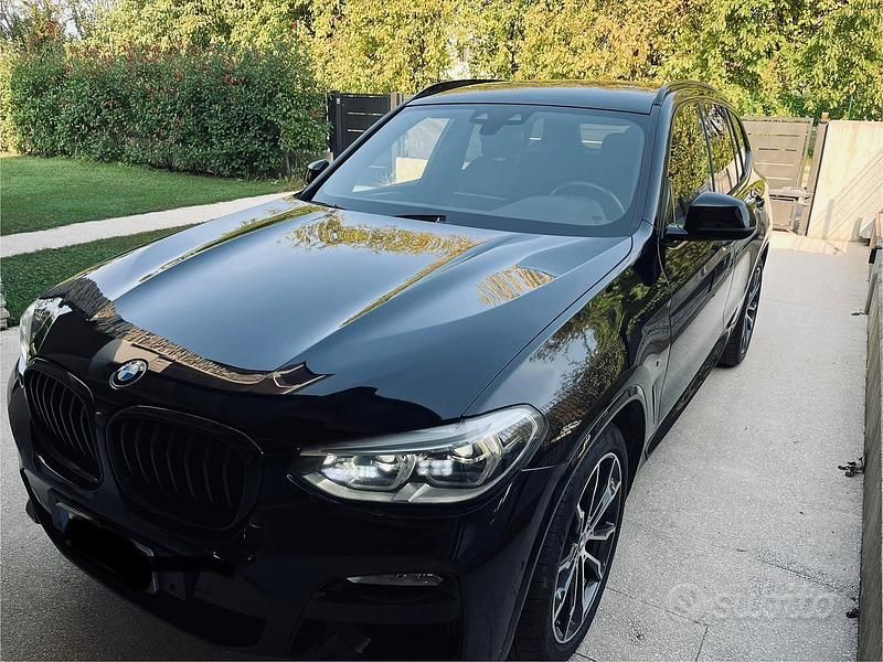 Usata BMW X3 M Sport 190 CV (139 kW) 2019 Blu SUV