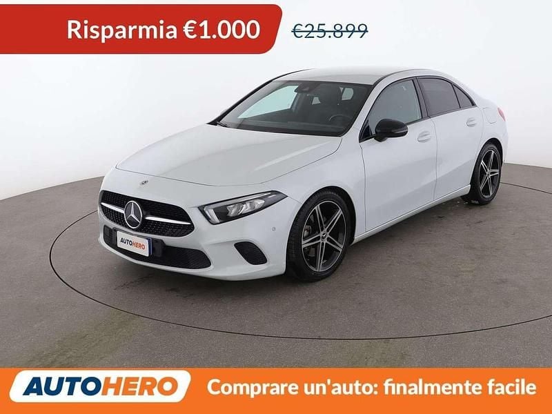 Usata Mercedes A200 150 CV (110 kW) 2020 Bianco Berlina
