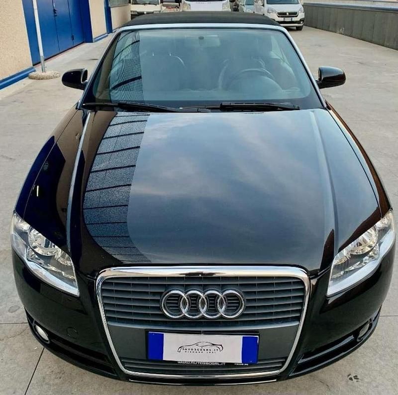 Usata Audi A4 Cabriolet S-Line 140 CV (102 kW) 2008 Nero Cabrio
