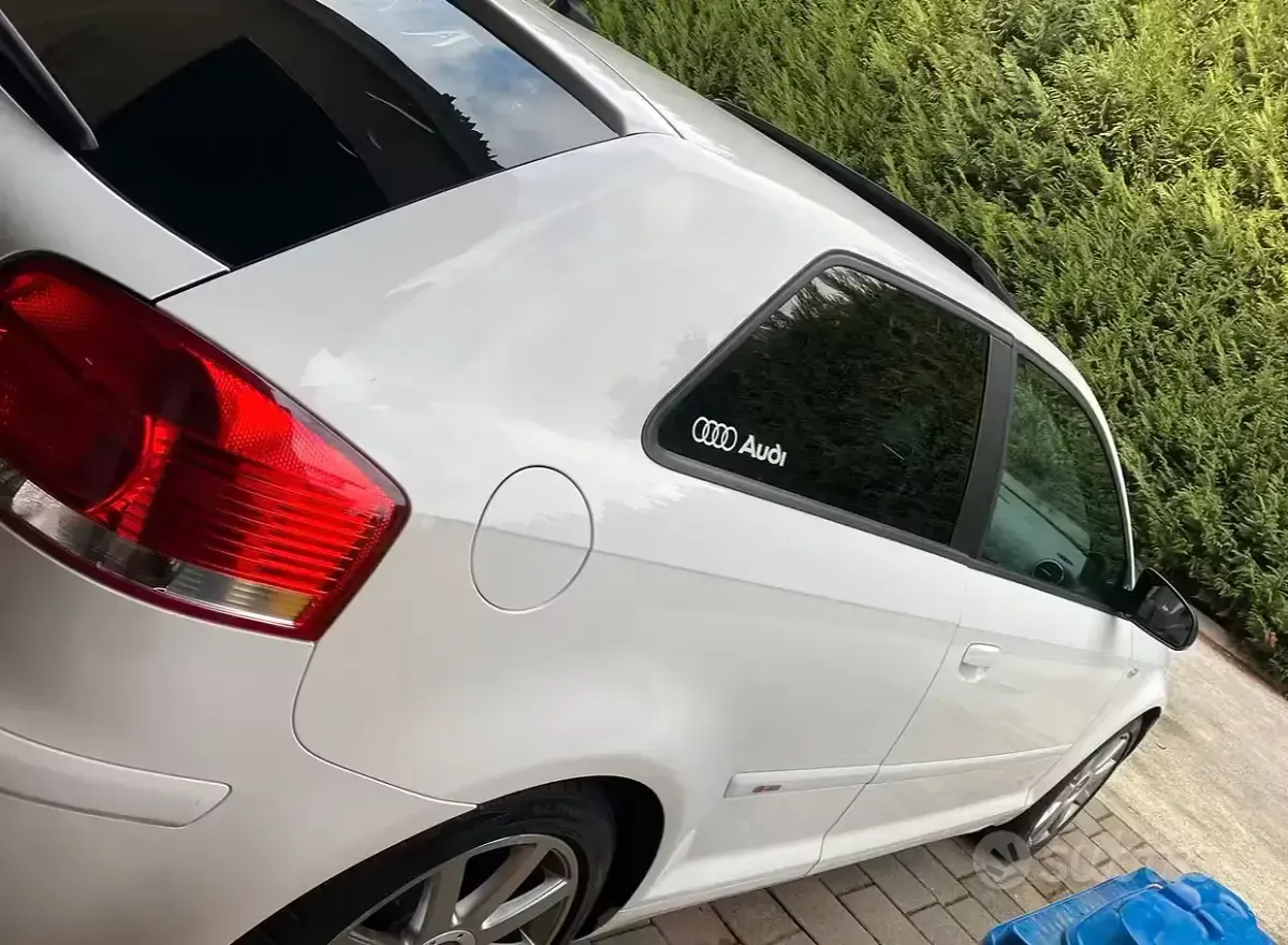 Usata Audi A3 S-Line 140 CV (102 kW) 2007 Bianco Utilitaria