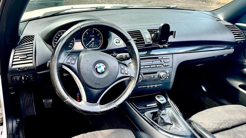 Usata BMW 120 Cabriolet 177 CV (130 kW) 2009 Bianco Cabrio