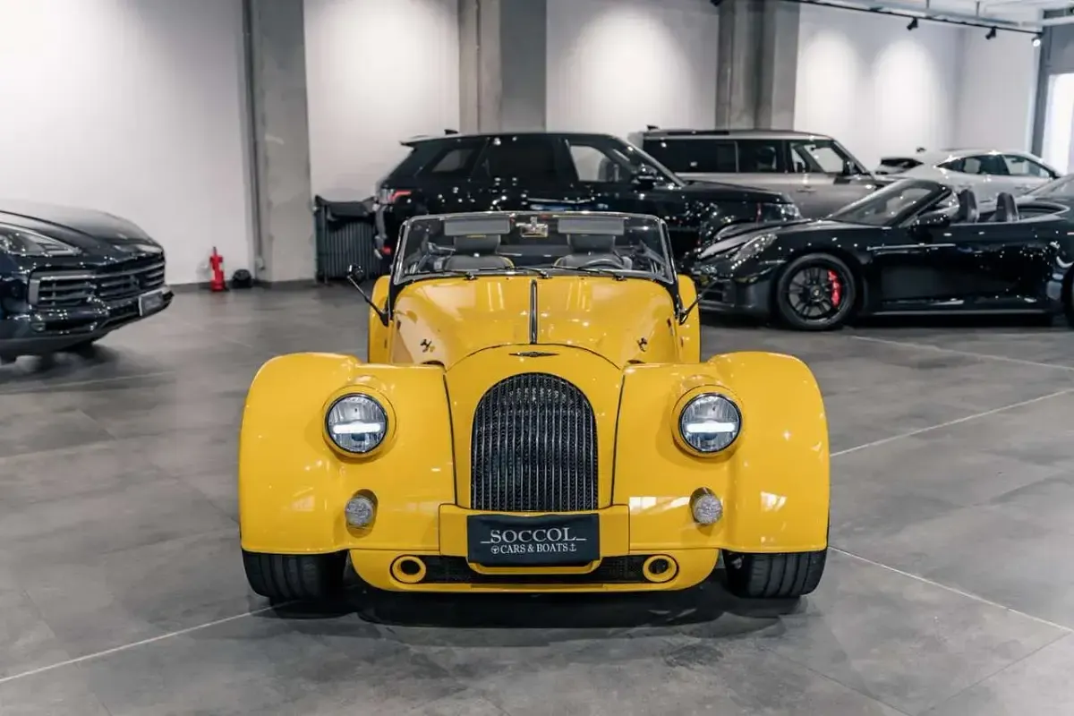 Usata Morgan Plus 340 CV (250 kW) 2020 Giallo Cabrio