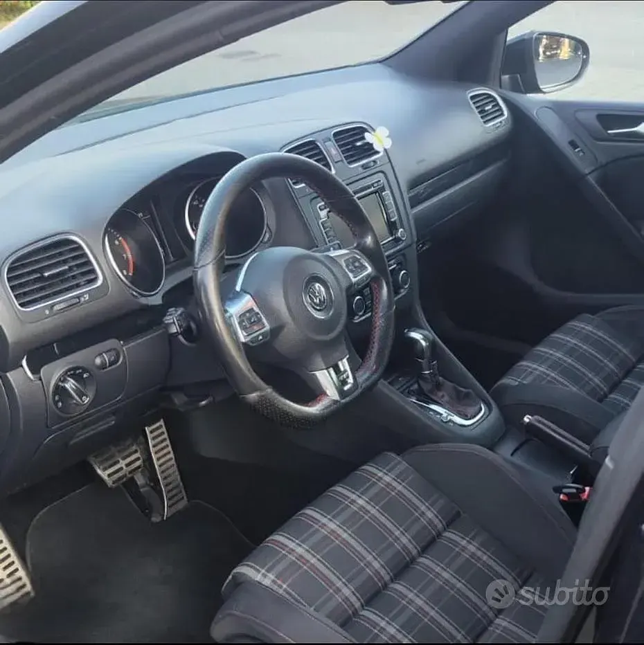 Usata VW Golf VI GTI 210 CV (154 kW) 2009 Bianco Utilitaria
