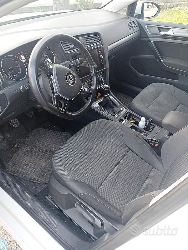 Usata VW Golf VII 2018 Bianco Berlina