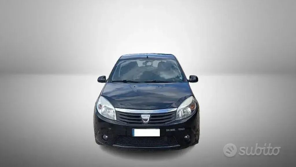 Usata Dacia Sandero 75 CV (55 kW) 2010 Nero Berlina