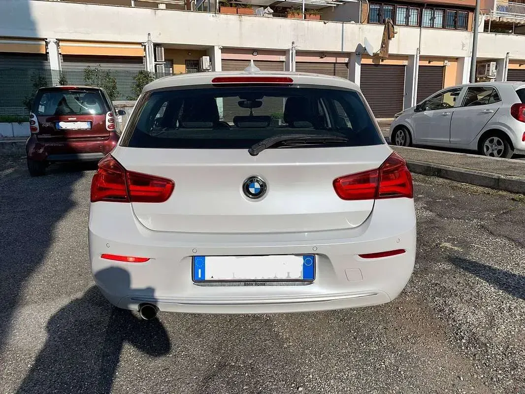 Usata BMW 116 116 CV (85 kW) 2015 Bianco Utilitaria