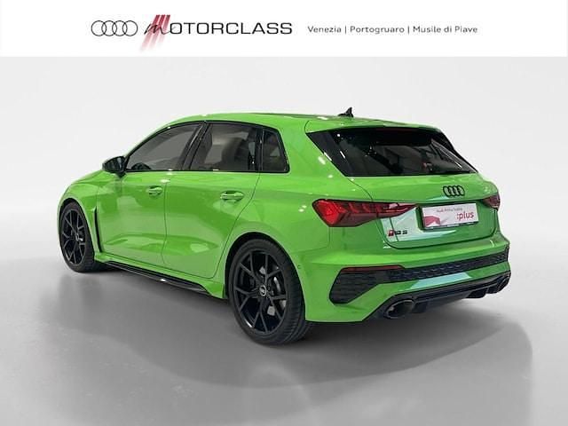 Usata Audi RS3 Sportback Ambiente 400 CV (294 kW) 2024 Verde Utilitaria