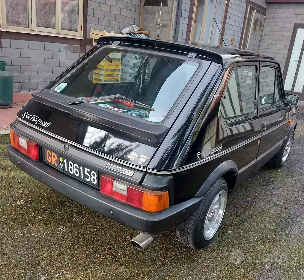 Usata Fiat 127 Sport 75 CV (55 kW) 2011 Nero Berlina