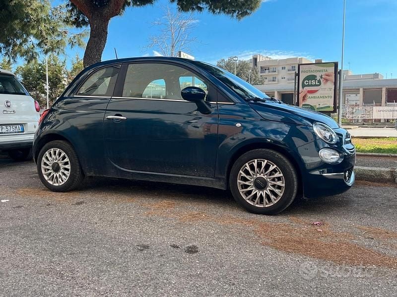 Usata Fiat 500 70 CV (51 kW) 2021 Blu Utilitaria