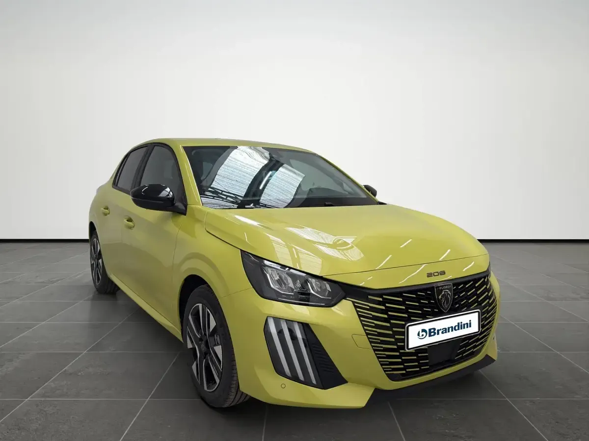 Nuova Peugeot 208 101 CV (74 kW) 2026 Giallo agueda Utilitaria