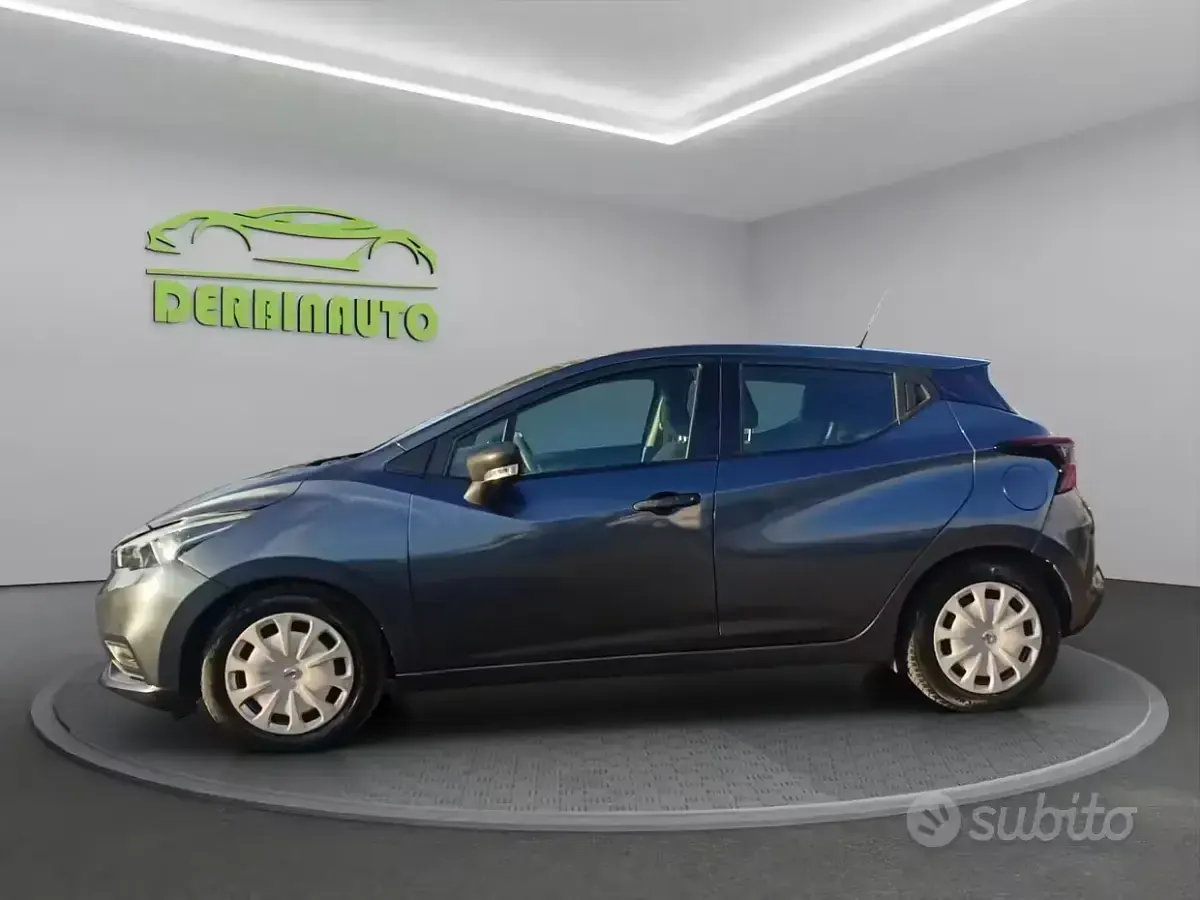 Usata Nissan Micra Acenta 75 CV (55 kW) 2020 Grigio Utilitaria