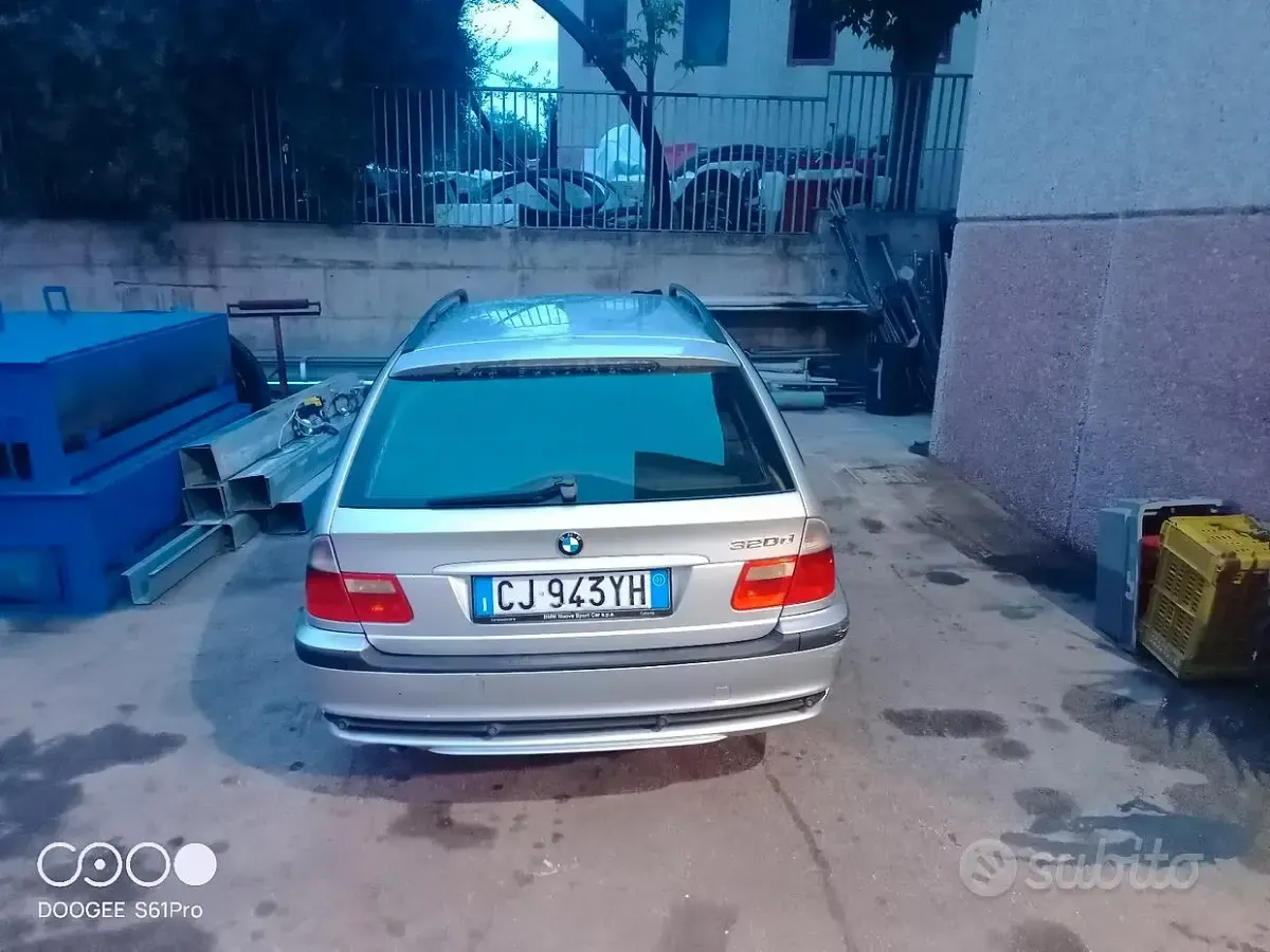 Usata BMW 320 150 CV (110 kW) 2003 Grigio Berlina