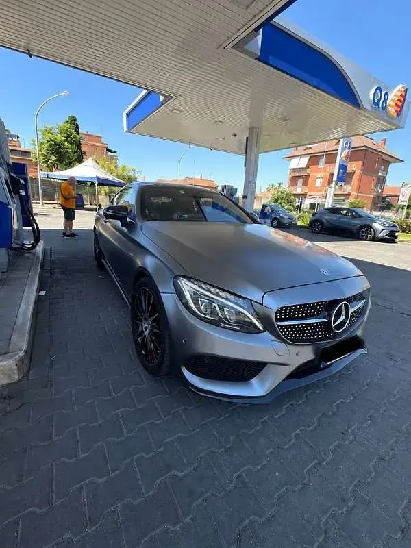 Usata Mercedes C43 AMG AMG 390 CV (286 kW) 2018 Grigio Coupé