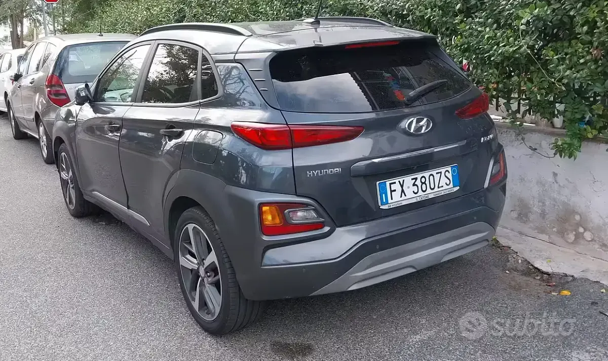 Begagnad Hyundai Kona 116 HK (85 kW) 2019 Grå SUV