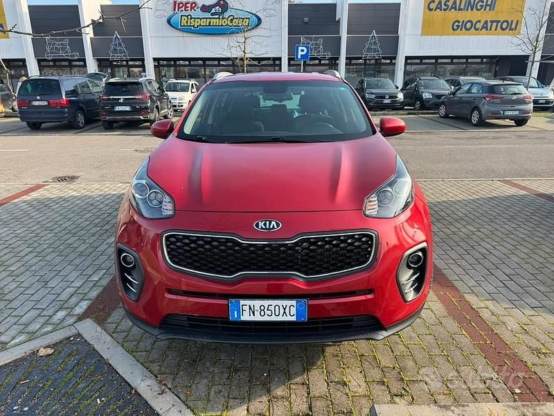 Usata Kia Sportage 116 CV (85 kW) 2017 Rosso SUV