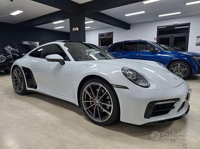 Usata Porsche 911 Carrera 4S Chrono 450 CV (330 kW) 2020 Bianco Coupé
