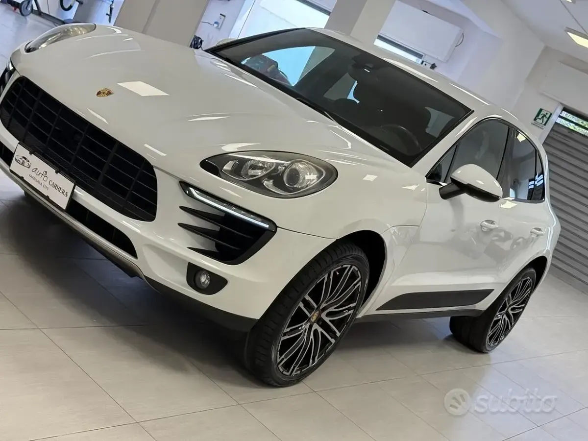 Usata Porsche Macan 250 CV (183 kW) 2016 Bianco SUV