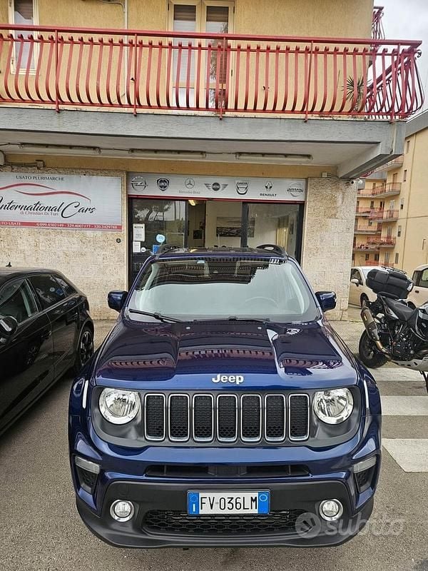 Usata Jeep Renegade Longitude 140 CV (102 kW) 2019 Blu SUV