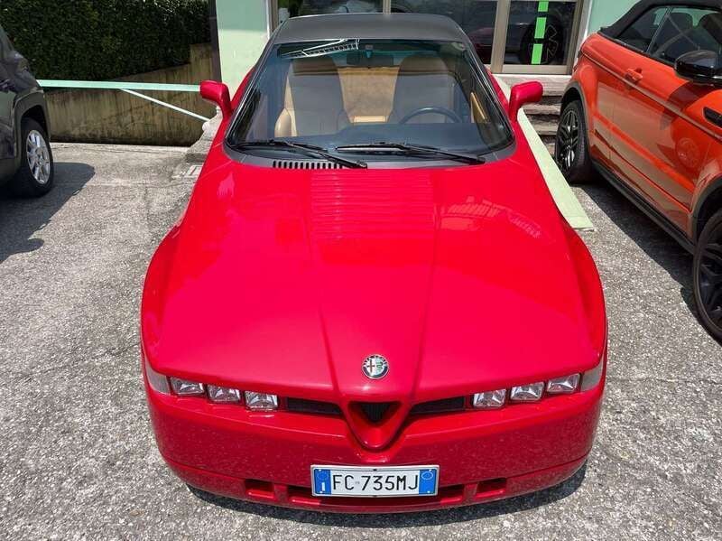 Usata Alfa Romeo SZ/RZ 211 CV (155 kW) 1990 Rosso Coupé