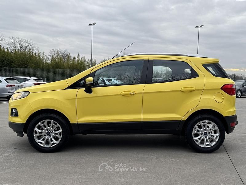 Usata Ford Ecosport Titanium 95 CV (69 kW) 2015 Giallo SUV