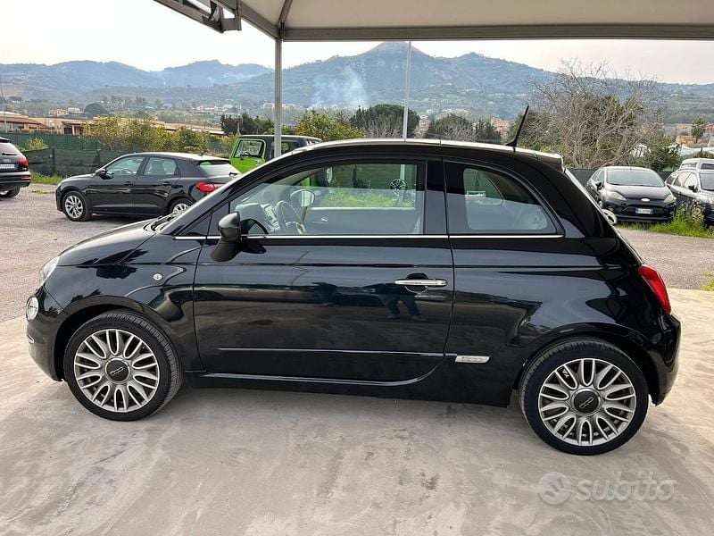 Usata Fiat 500 Lounge 69 CV (50 kW) 2016 Nero Berlina