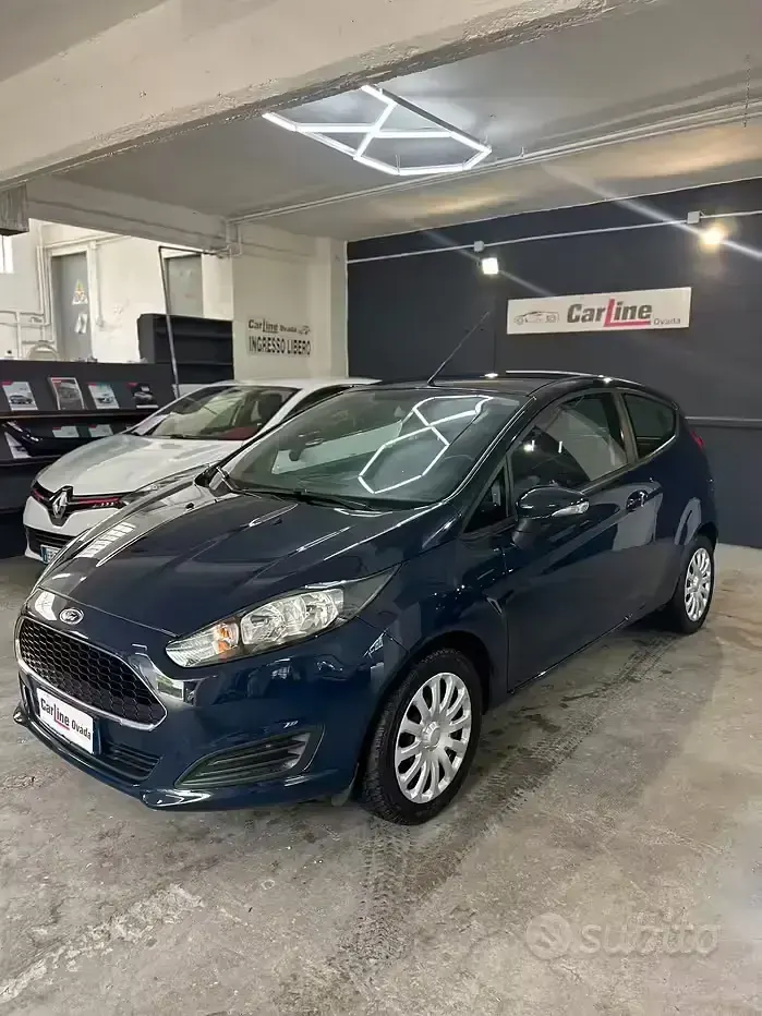 Usata Ford Fiesta 95 CV (69 kW) 2016 Blu Utilitaria