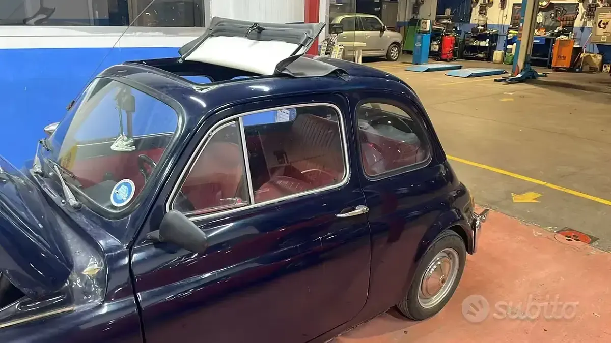 Usata Fiat 500 105 CV (77 kW) 1960 Bluazzurro Utilitaria