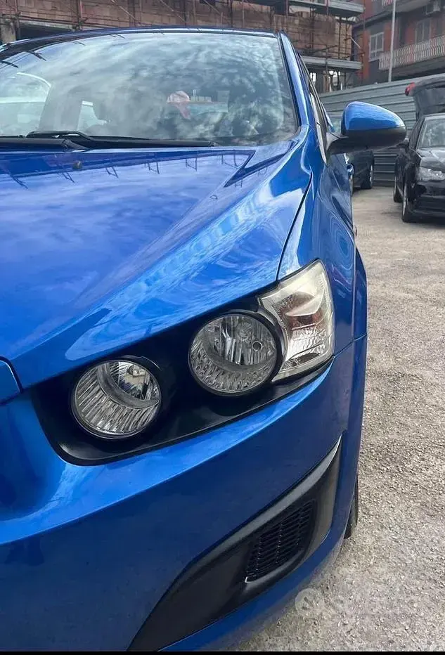 Usata Chevrolet Aveo LS 84 CV (61 kW) 2012 Bluazzurro Berlina