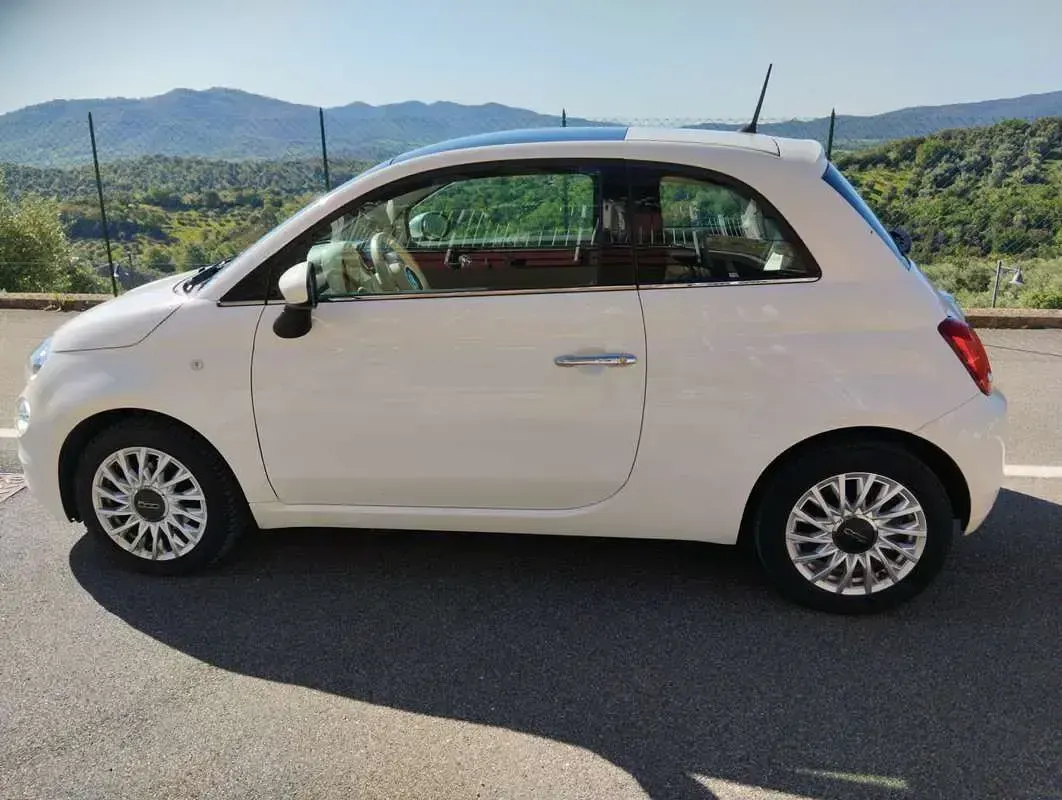 Usata Fiat 500 Lounge 69 CV (50 kW) 2019 Bianco Utilitaria