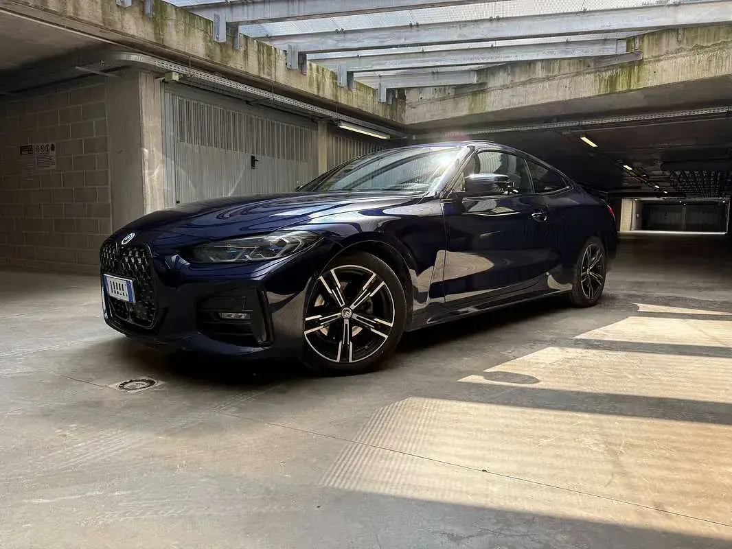 Usata BMW 420 Coupé M Sport 190 CV (139 kW) 2021 Blu/azzurro Coupé