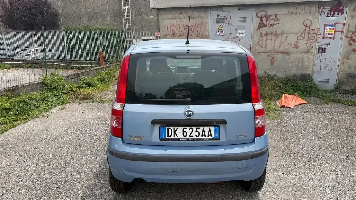 Usata Fiat Panda 60 CV (44 kW) 2007 Bluazzurro Utilitaria