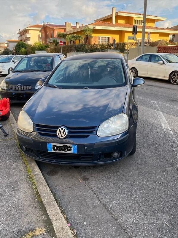 Usata VW Golf V Comfortline 105 CV (77 kW) 2007 Blu/azzurro Berlina