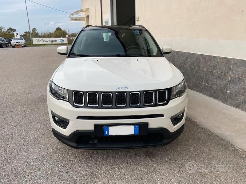 Usata Jeep Compass Longitude 120 CV (88 kW) 2019 Bianco SUV