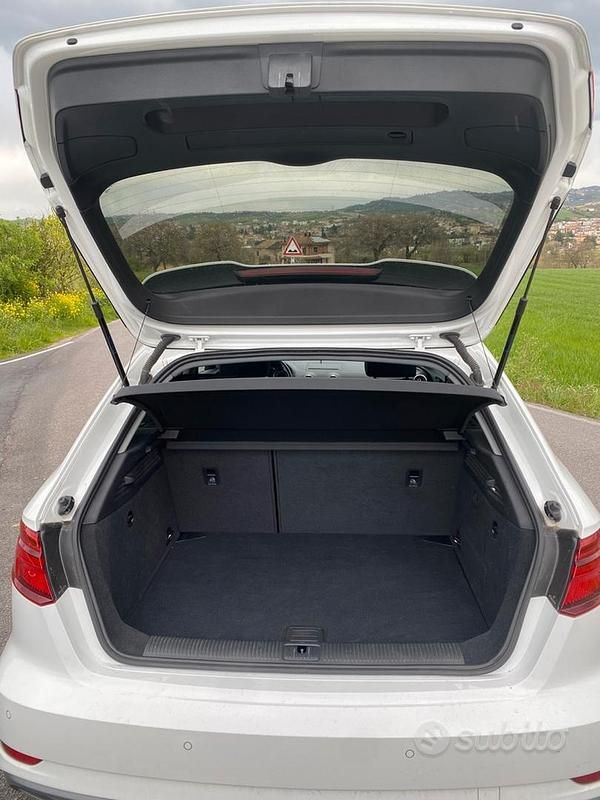 Usata Audi A3 Advanced Plus 131 CV (96 kW) 2020 Bianco Berlina