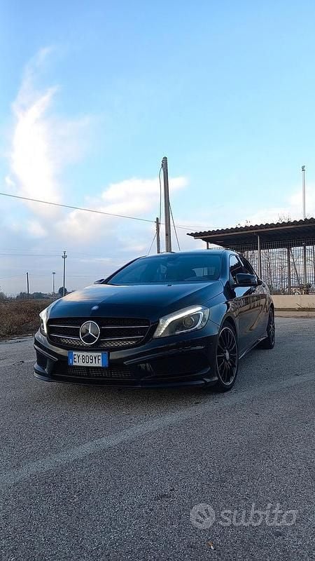 Usata Mercedes A200 AMG 2015 Nero