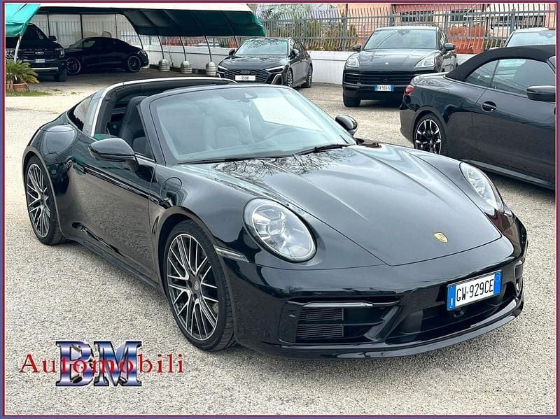 Usata Porsche 911 Targa 4S Sport 450 CV (330 kW) 2024 Nero Cabrio