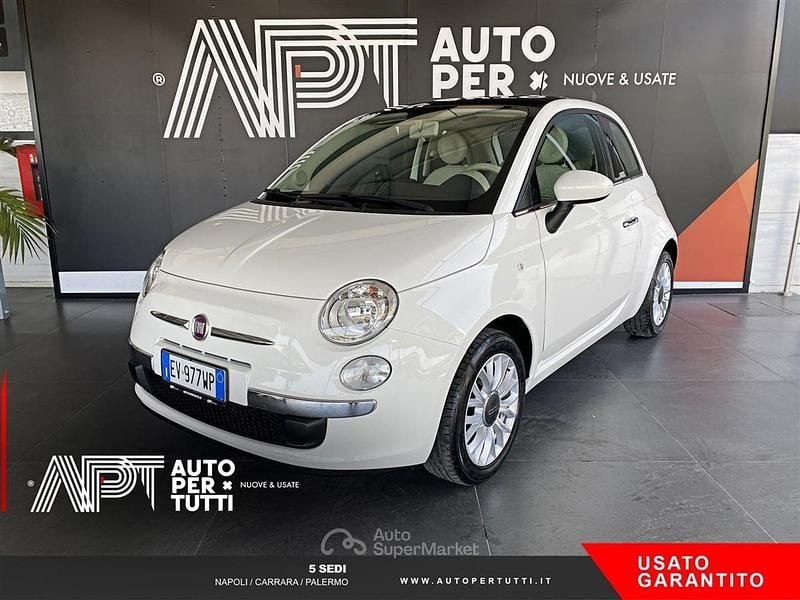 Usata Fiat 500 Lounge 69 CV (50 kW) 2014 Bianco Berlina