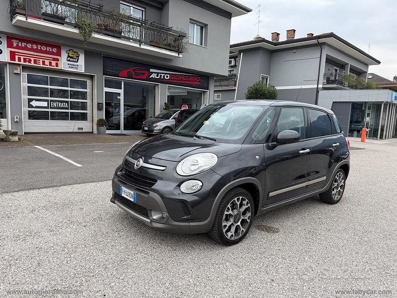 Usata Fiat 500L Trekking 95 CV (69 kW) 2017 Grigio Monovolume