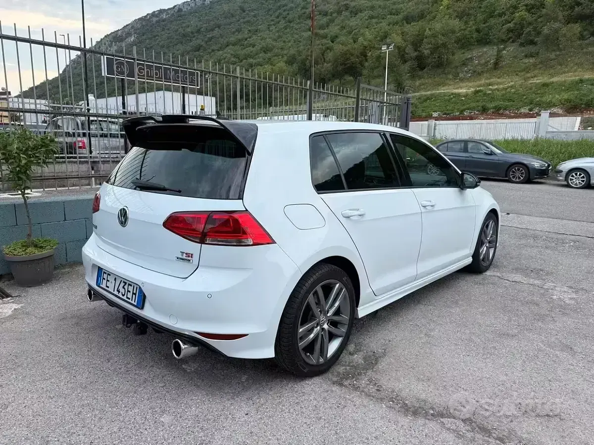 Usata VW Golf VII Edition 150 CV (110 kW) 2016 Bianco Berlina