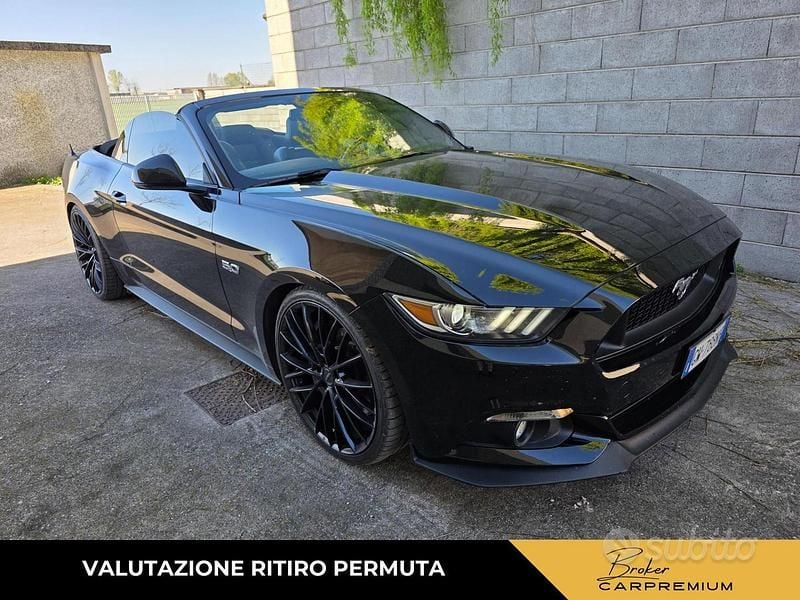 Usata Ford Mustang GT 421 CV (309 kW) 2015 Nero Cabrio
