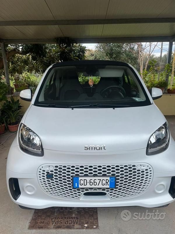 Bianco Usata 2021 Smart ForTwo Coupé Coupé | 10.000 € - Immagine 1/4