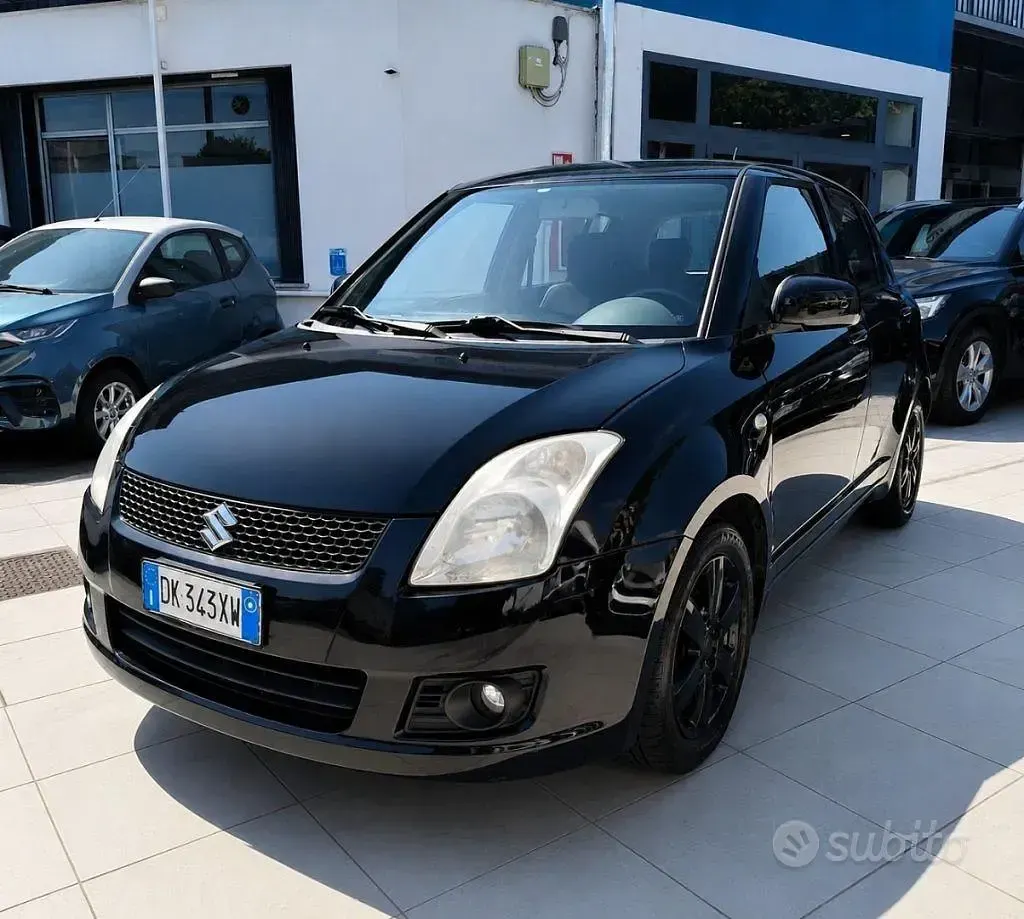 Usata Suzuki Swift 92 CV (67 kW) 2007 Nero Utilitaria