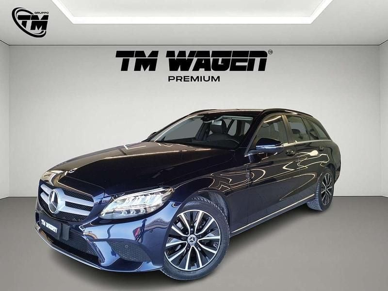 Usata Mercedes C220 Business 194 CV (142 kW) 2020 Blu Station wagon