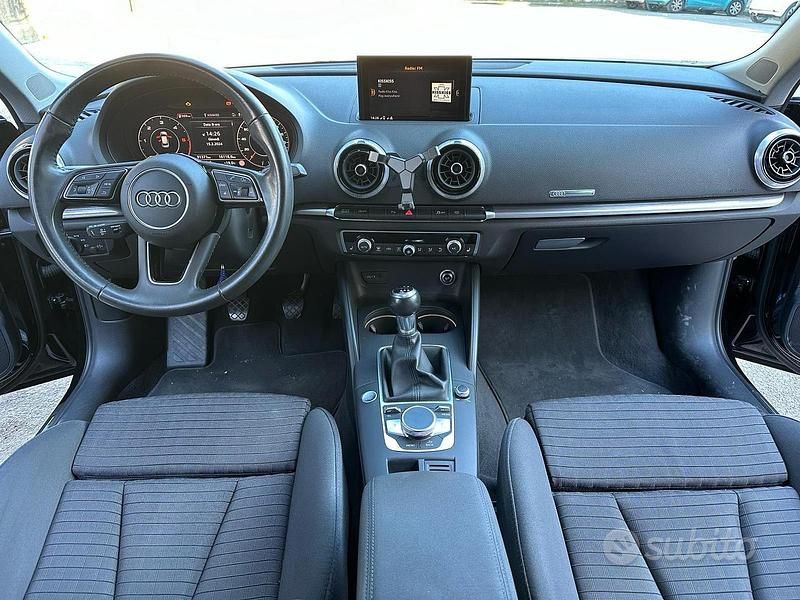 Usata Audi A3 Ambiente 116 CV (85 kW) 2018 Nero Berlina