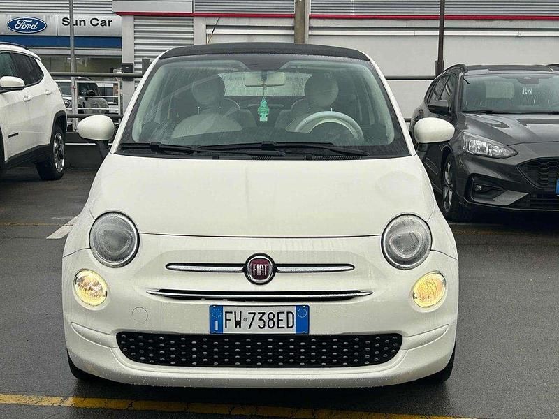 Usata Fiat 500C Lounge 69 CV (50 kW) 2019 Bianco Cabrio