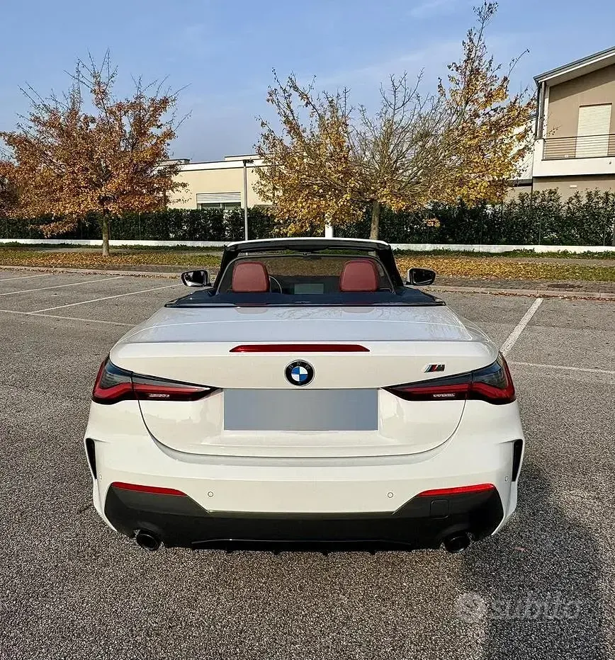 Usata BMW 420 M Sport 184 CV (135 kW) 2021 Bianco Cabrio
