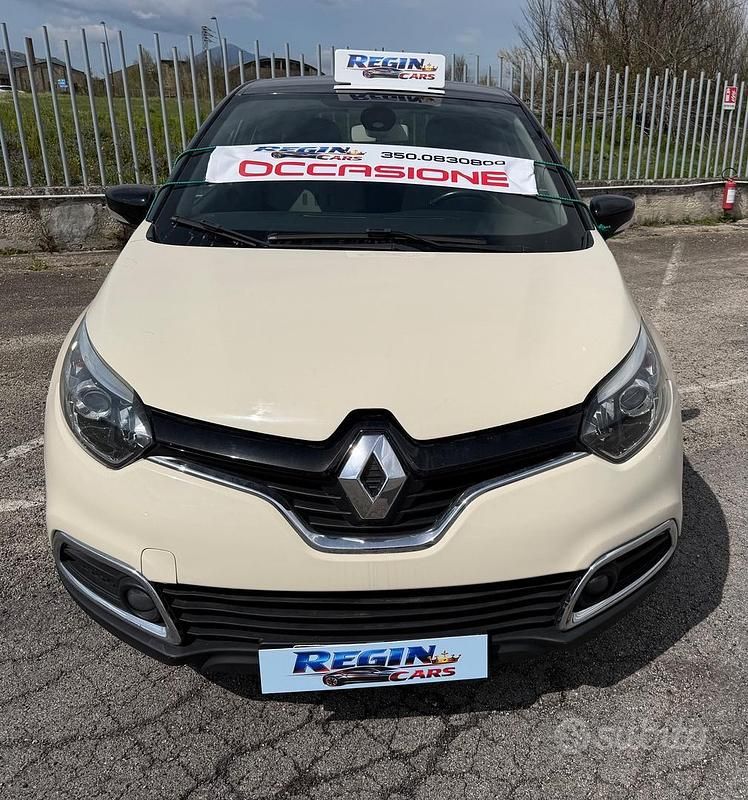 Usata Renault Captur 90 CV (66 kW) 2015 Beige SUV