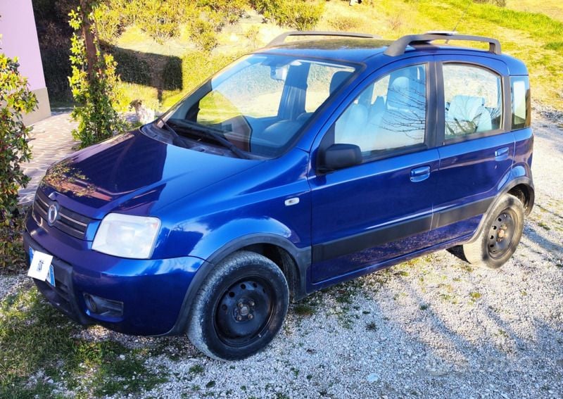 Usata Fiat Panda Climbing 60 CV (44 kW) 2009 Blu Utilitaria